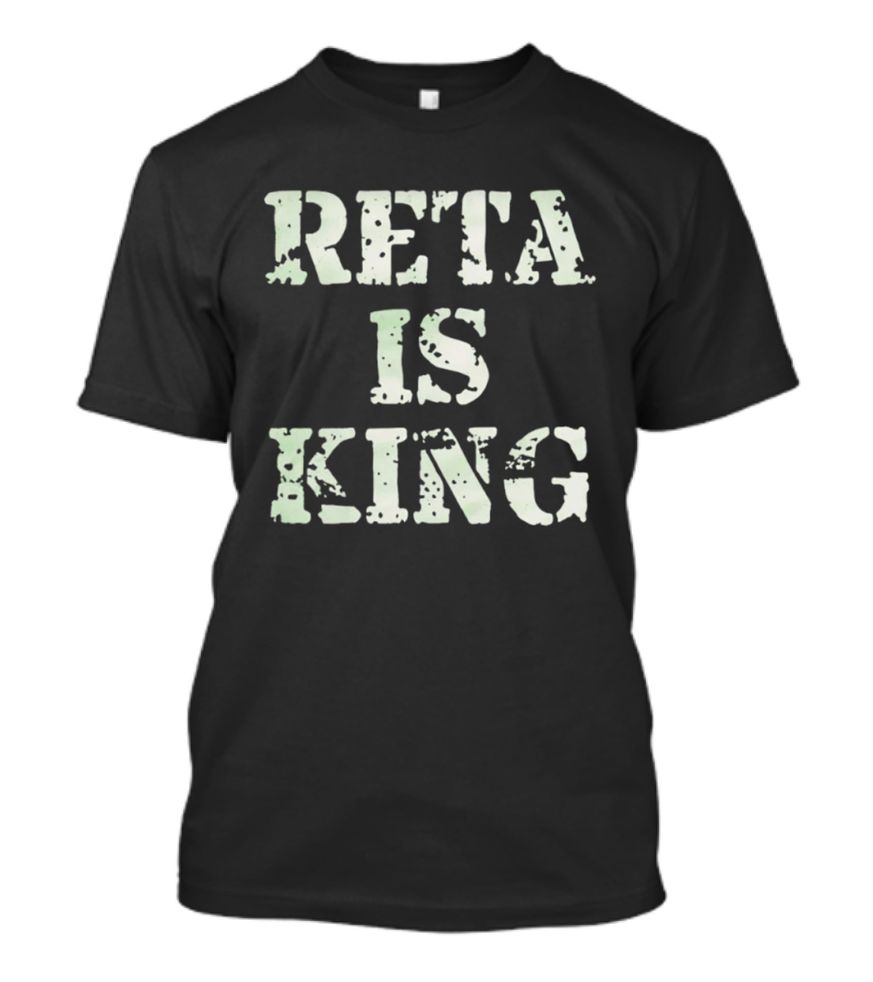 Retail Is King Distressed Shopping Business T-Shirt