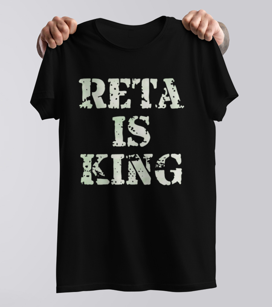 Retail Is King Distressed Shopping Business T-Shirt