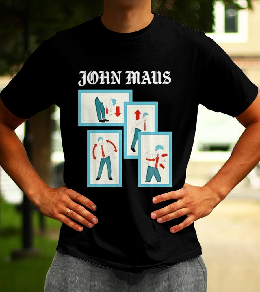John Maus Synth Pop Indie Music Performance Illustrations T-Shirt