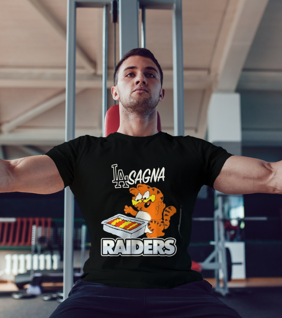 LA Lasagna Cat Raiders T-Shirt