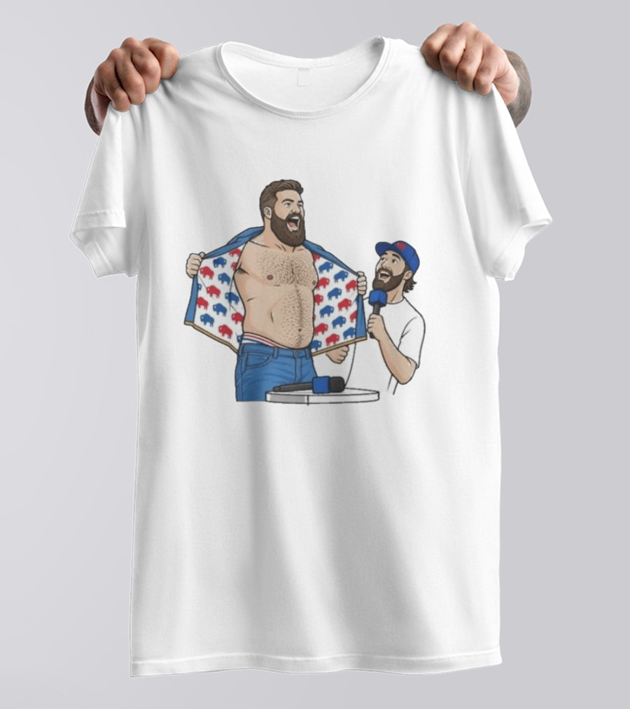 Ryan Fitzpatrick Less Buffalo Bills Celebration With Josh Allen T-Shirt
