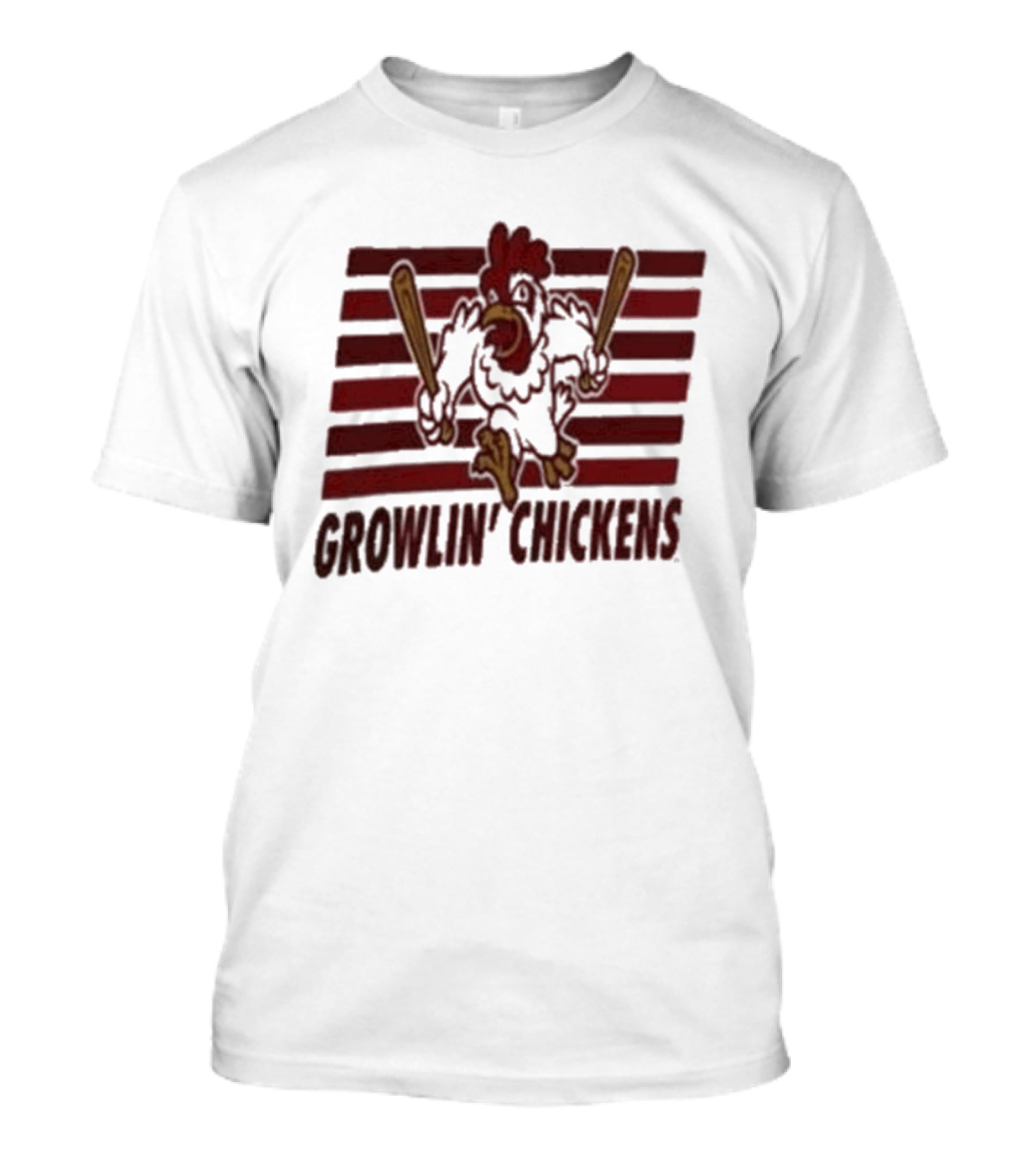 Growlin Chickens Northwest Arkansas Naturals Minor League Baseball MiLB T-Shirt