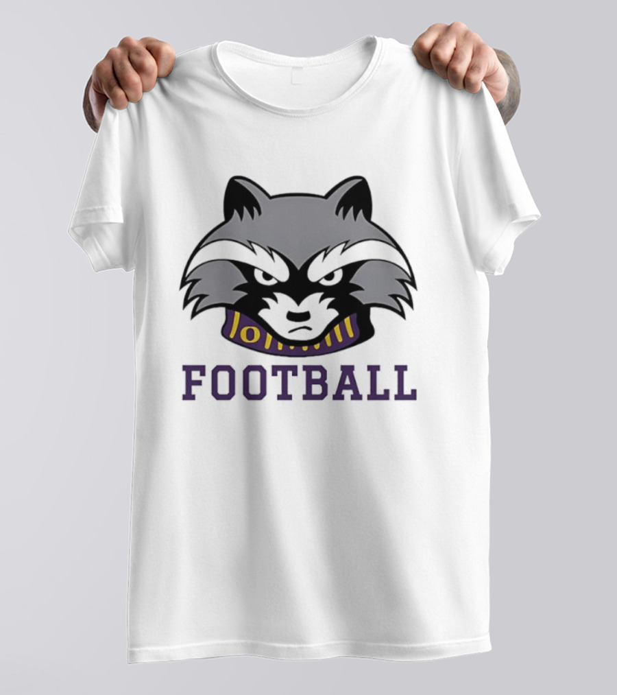 John Hill Football Raccoon Team T-Shirt