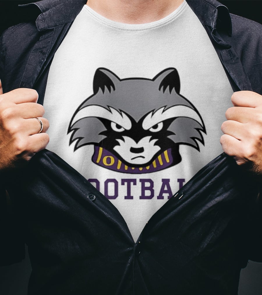John Hill Football Raccoon Team T-Shirt