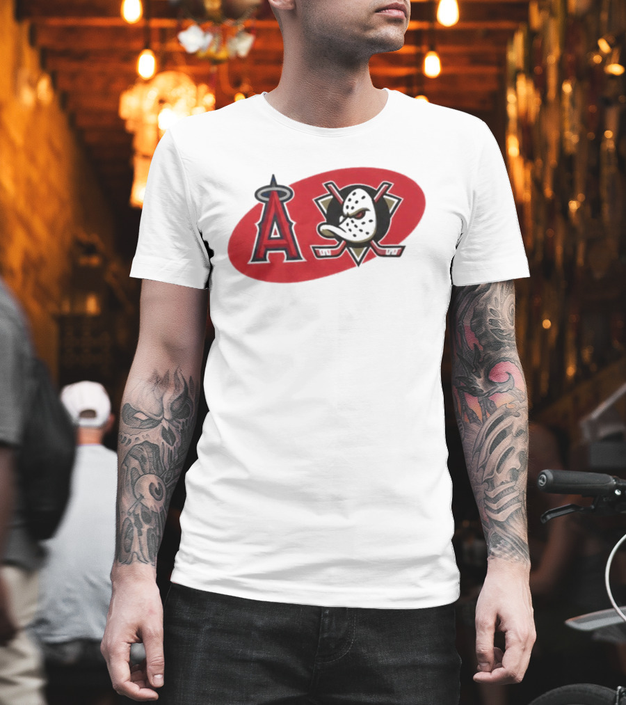 Los Angeles Anaheim Ducks Collaboration Night T-Shirt
