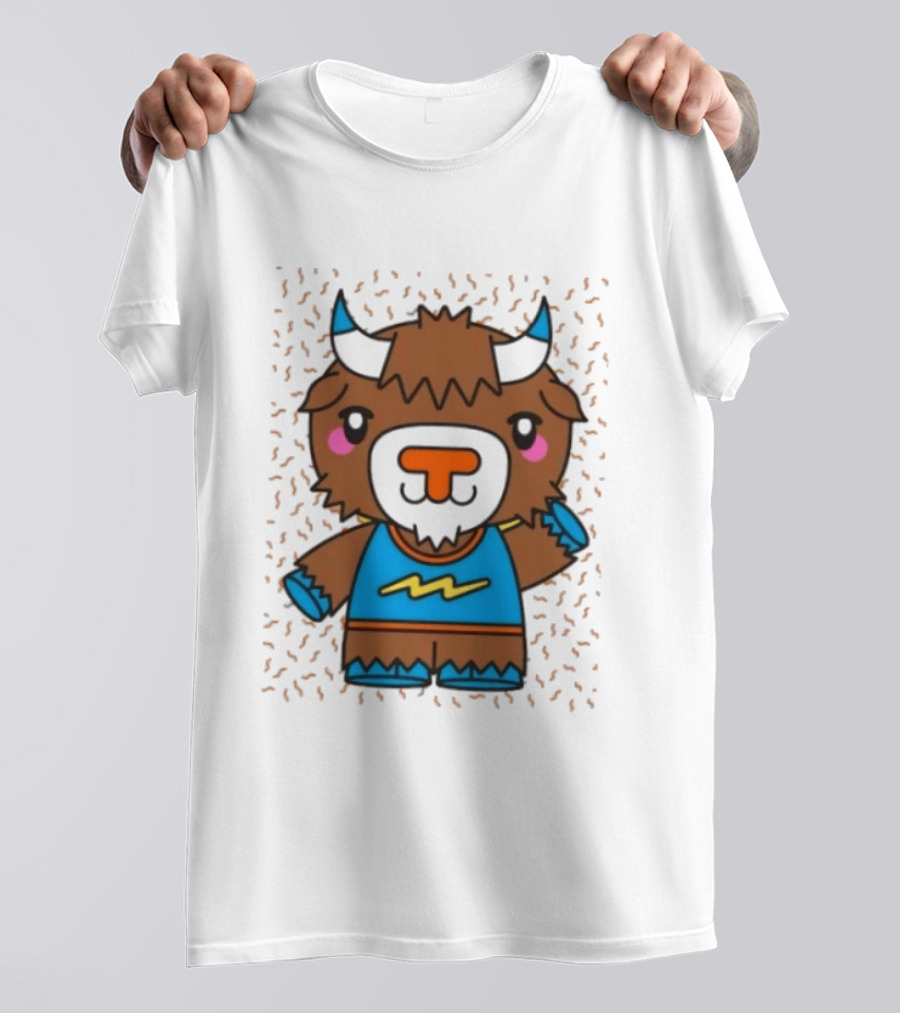 Oklahoma City Thunder Rumble The Bison Basketball T-Shirt