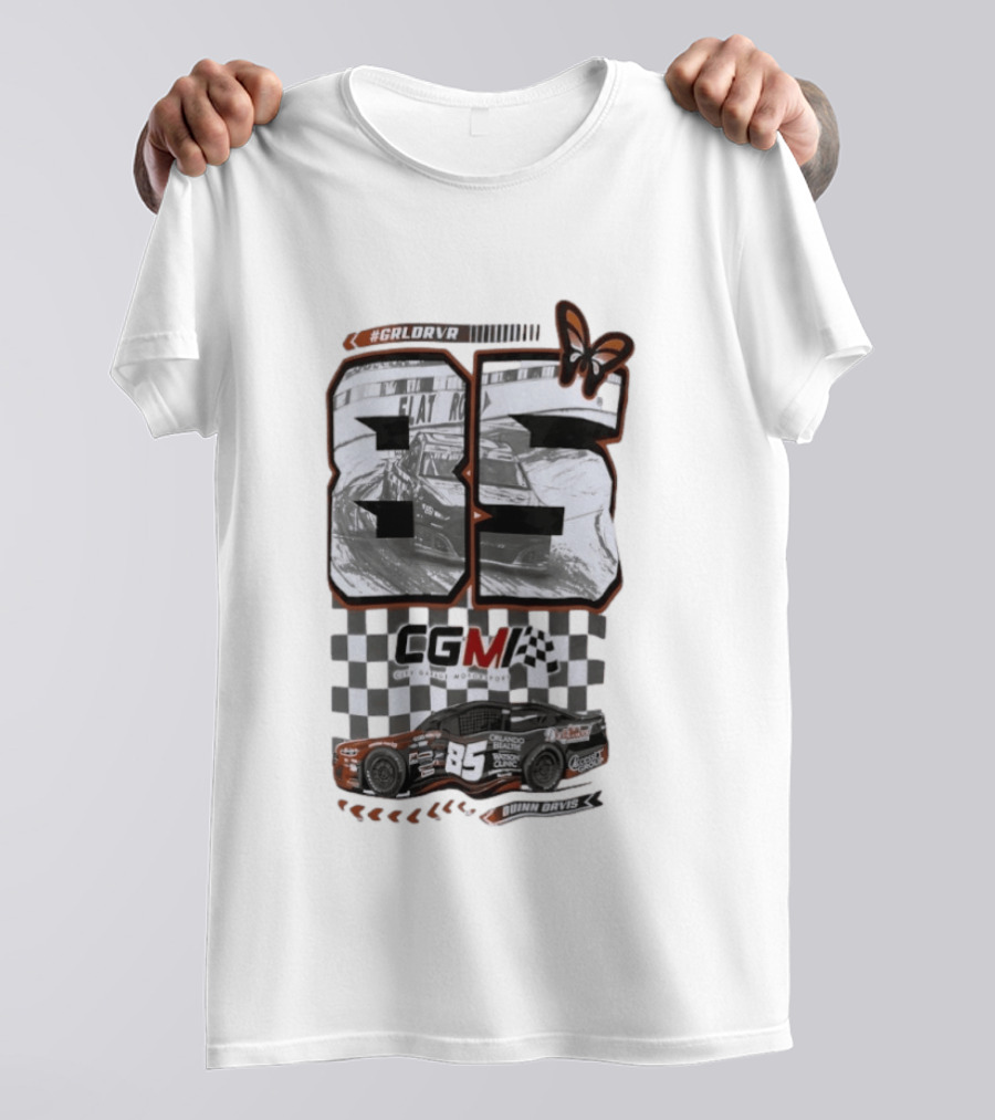 Quinn Davis City Garage Motorsport 85 GRLDRV Racing T-Shirt