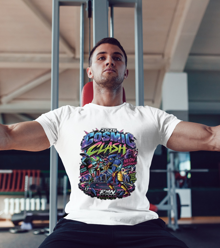 2026 Cosmic Clash Neon Nationals RMN Events T-Shirt