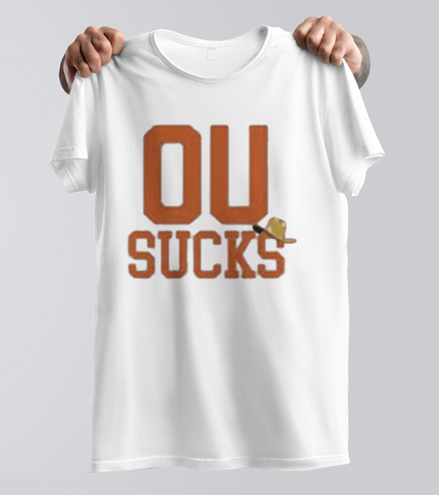 OU Sucks Texas Longhorn Rivalry T-Shirt