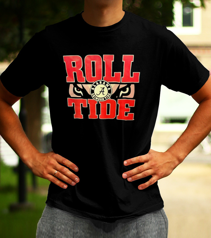 Alabama Crimson Tide Roll Tide NCAA Football Fan T-Shirt