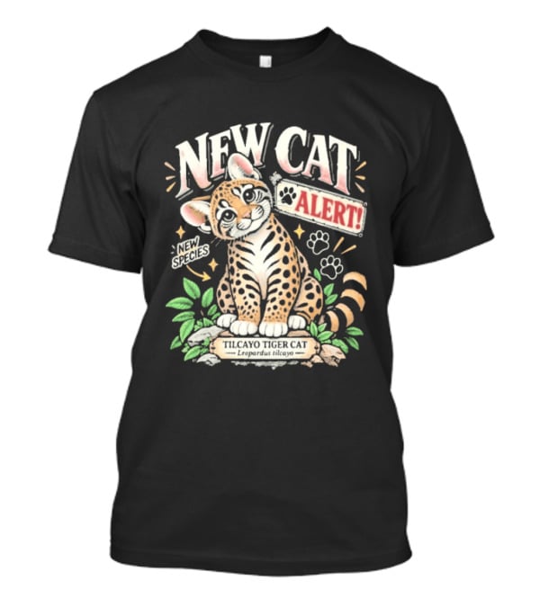 New Cat Alert Leopardus Tilcayo New Species Discovery T-Shirt
