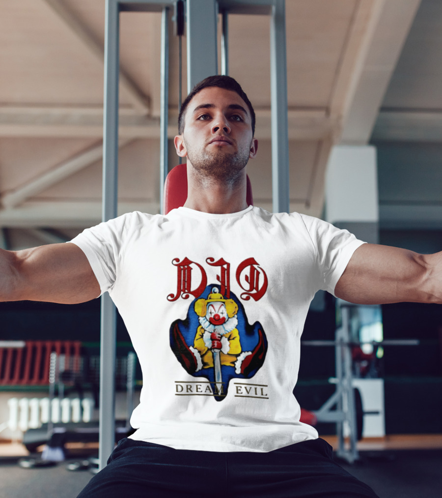 Dio Dream Evil Clown Holding Sword T-Shirt