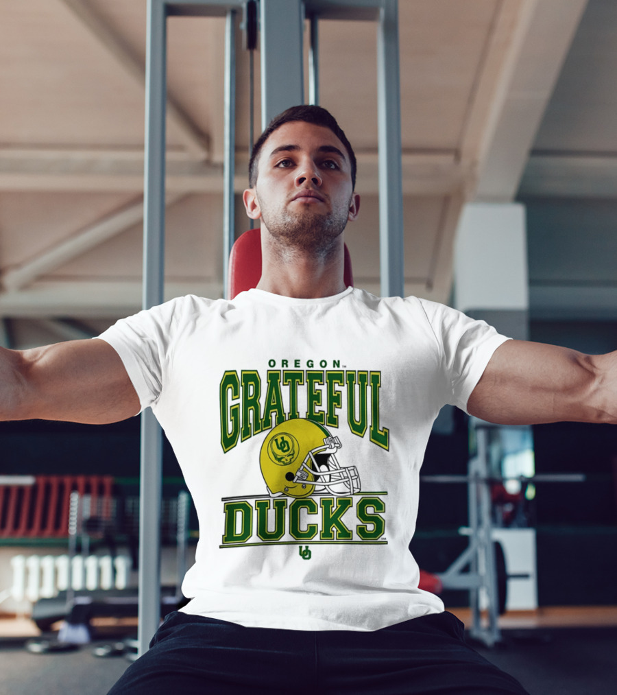 Oregon Grateful Ducks Helmet T-Shirt