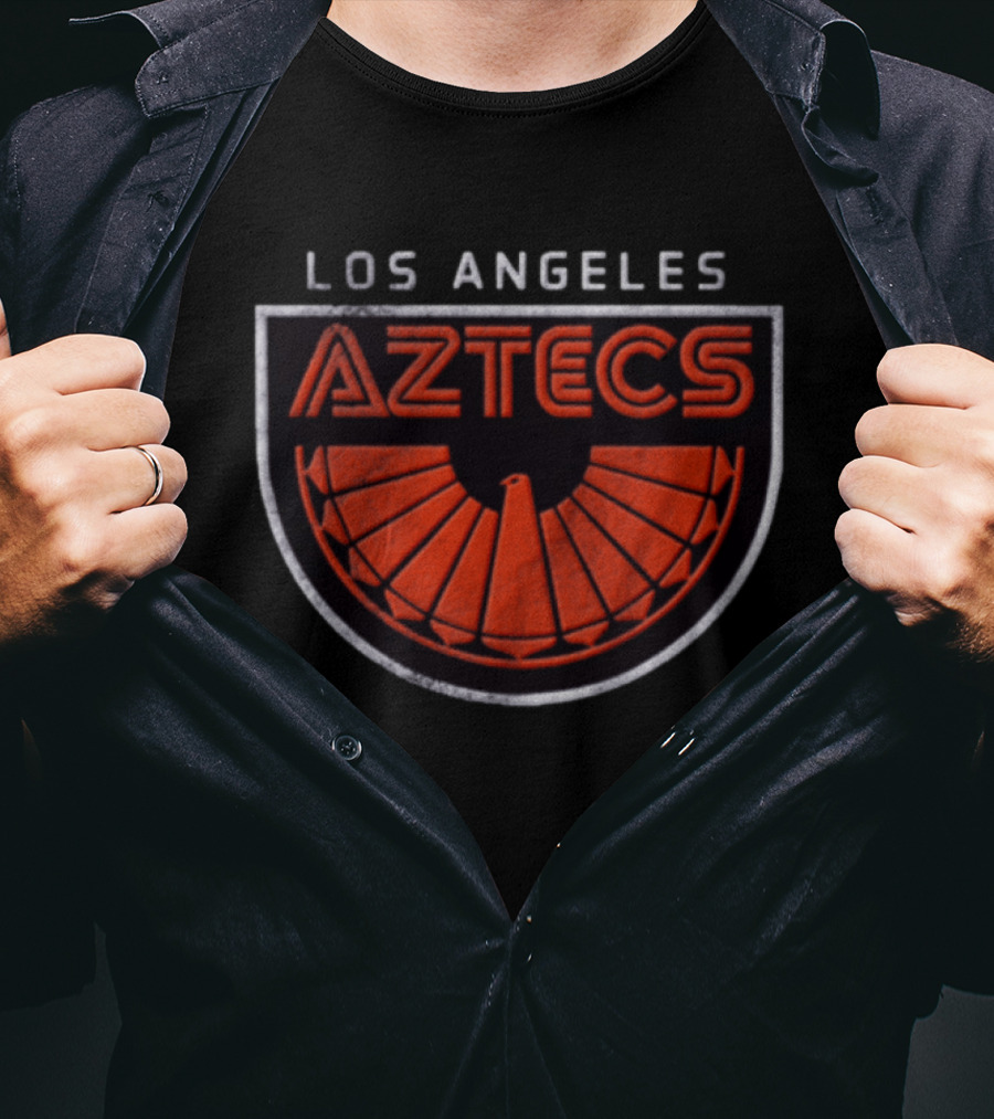 1974 Los Angeles Aztecs Soccer Team T-Shirt