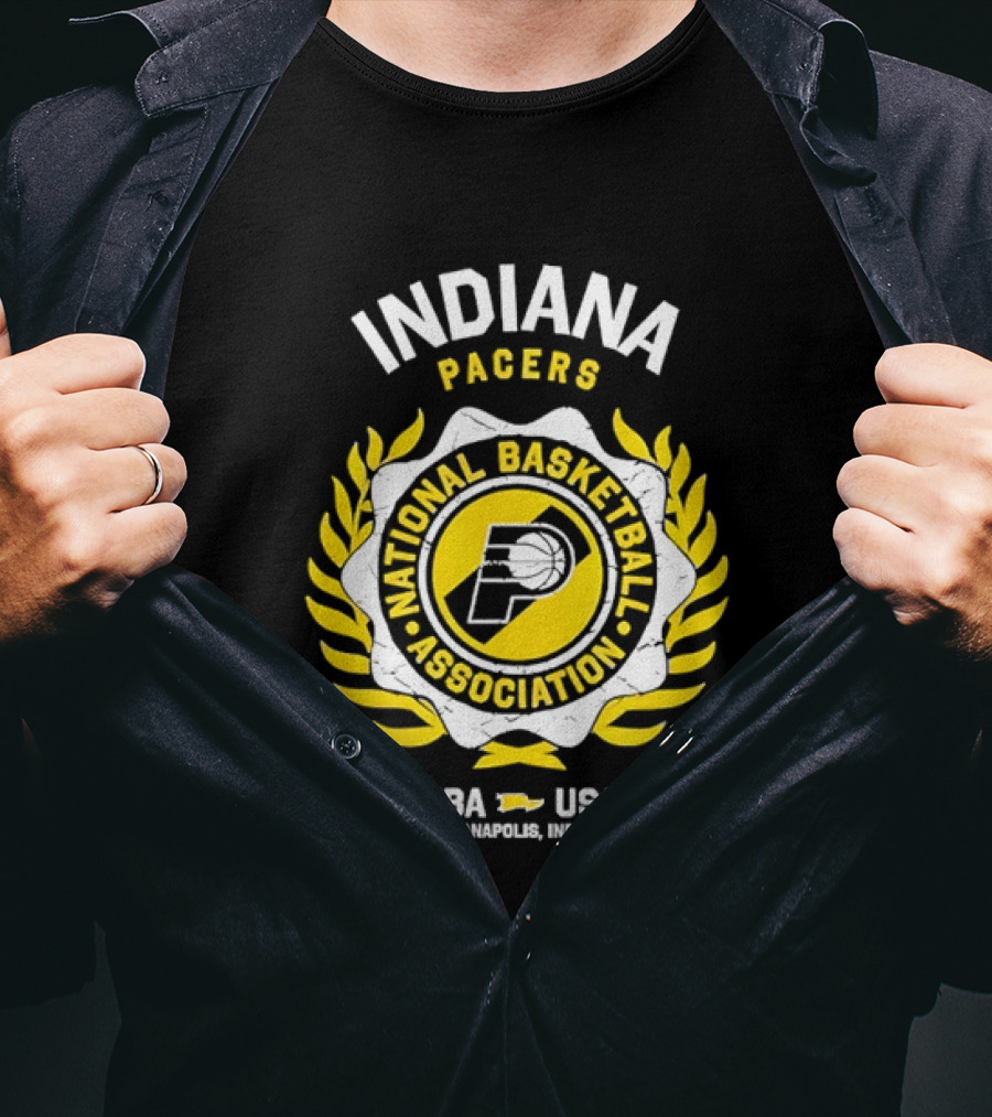 Indiana Pacers National Basketball Association NBA USA Indianapolis Indiana T-Shirt