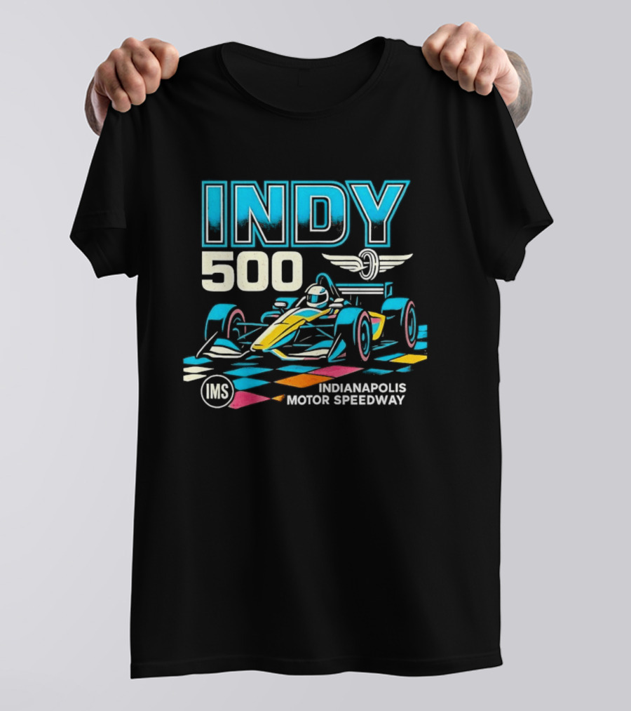Indy 500 Indianapolis Motor Speedway Race Car IMS T-Shirt