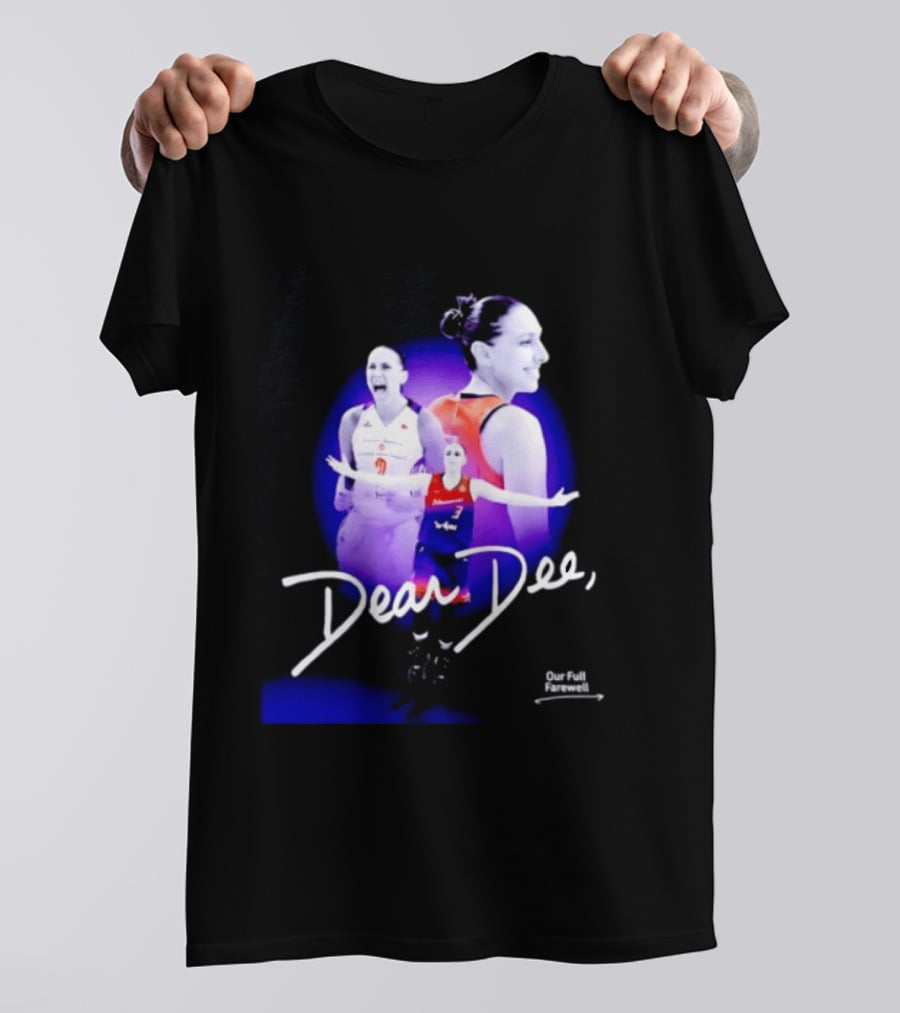 Diana Taurasi Phoenix Mercury Dear Dee Our Full Farewell T-Shirt