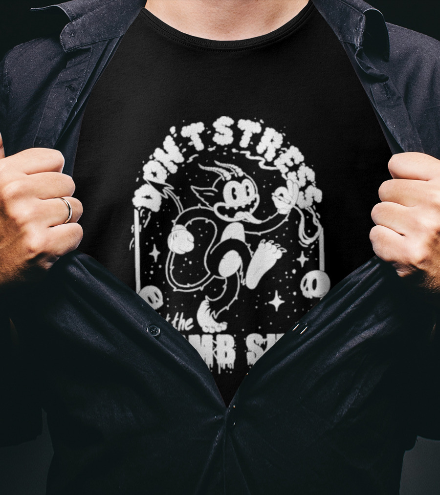 Don't Stress About The Dang Shit Felix The Cat T-Shirt