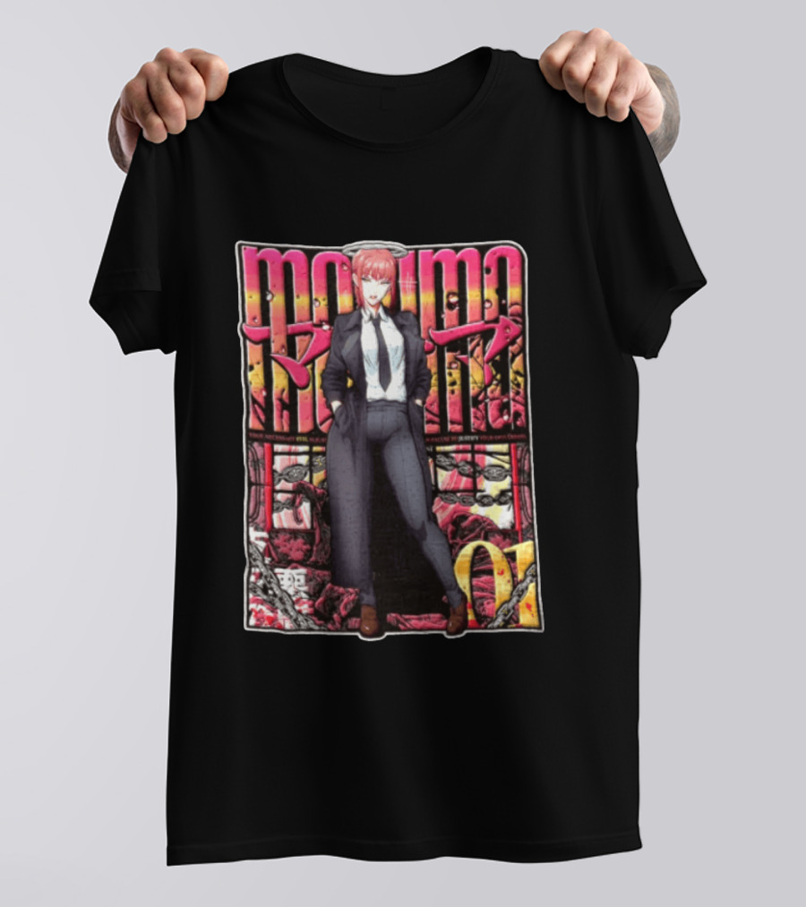 Makima Crime Justification Anime Manga T-Shirt