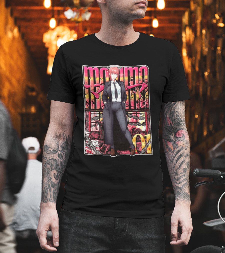 Makima Crime Justification Anime Manga T-Shirt