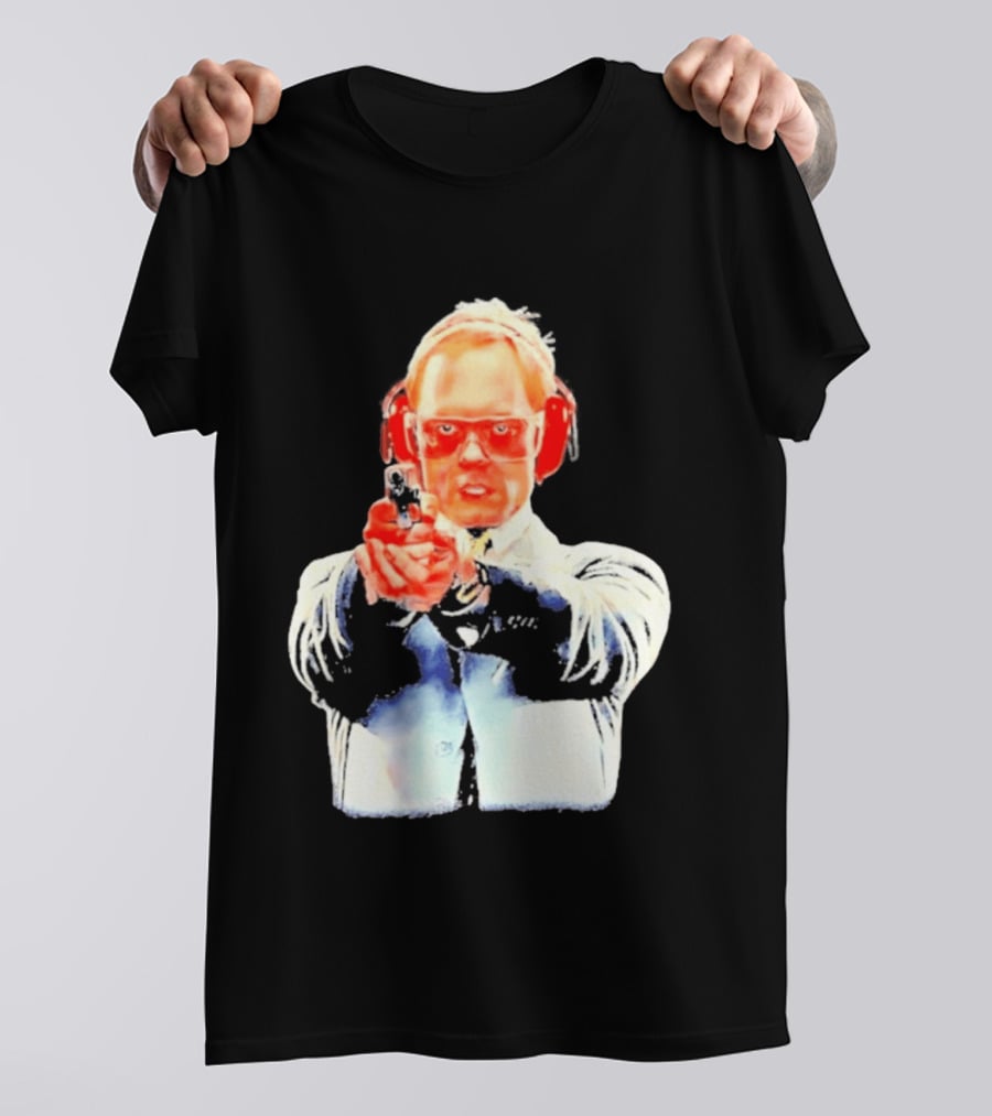 Dr. Niles Crane With Hand Cannon Analyzed Kiss T-Shirt