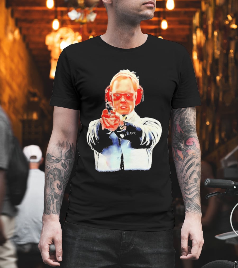 Dr. Niles Crane With Hand Cannon Analyzed Kiss T-Shirt