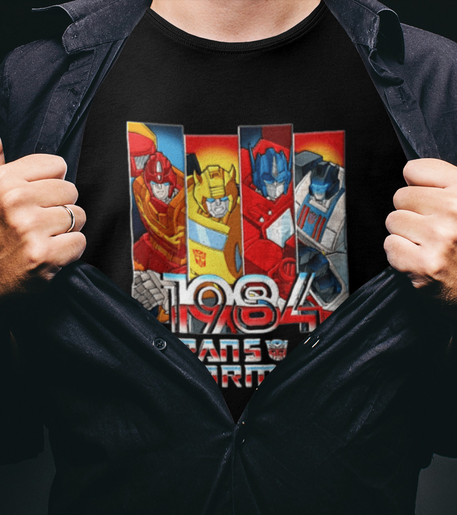 1984 The Transformers More Than Meets The Eye T-Shirt