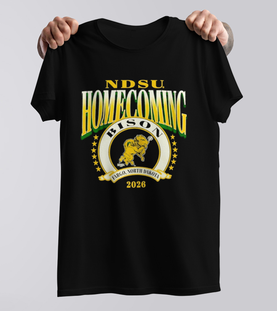 NDSU Homecoming Bison Fargo North Dakota 2026 T-Shirt