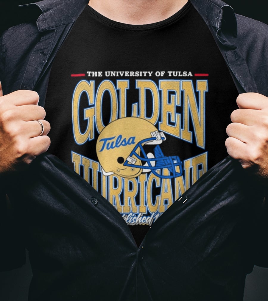 The University Of Tulsa Golden Hurricane Established 1894 T-Shirt