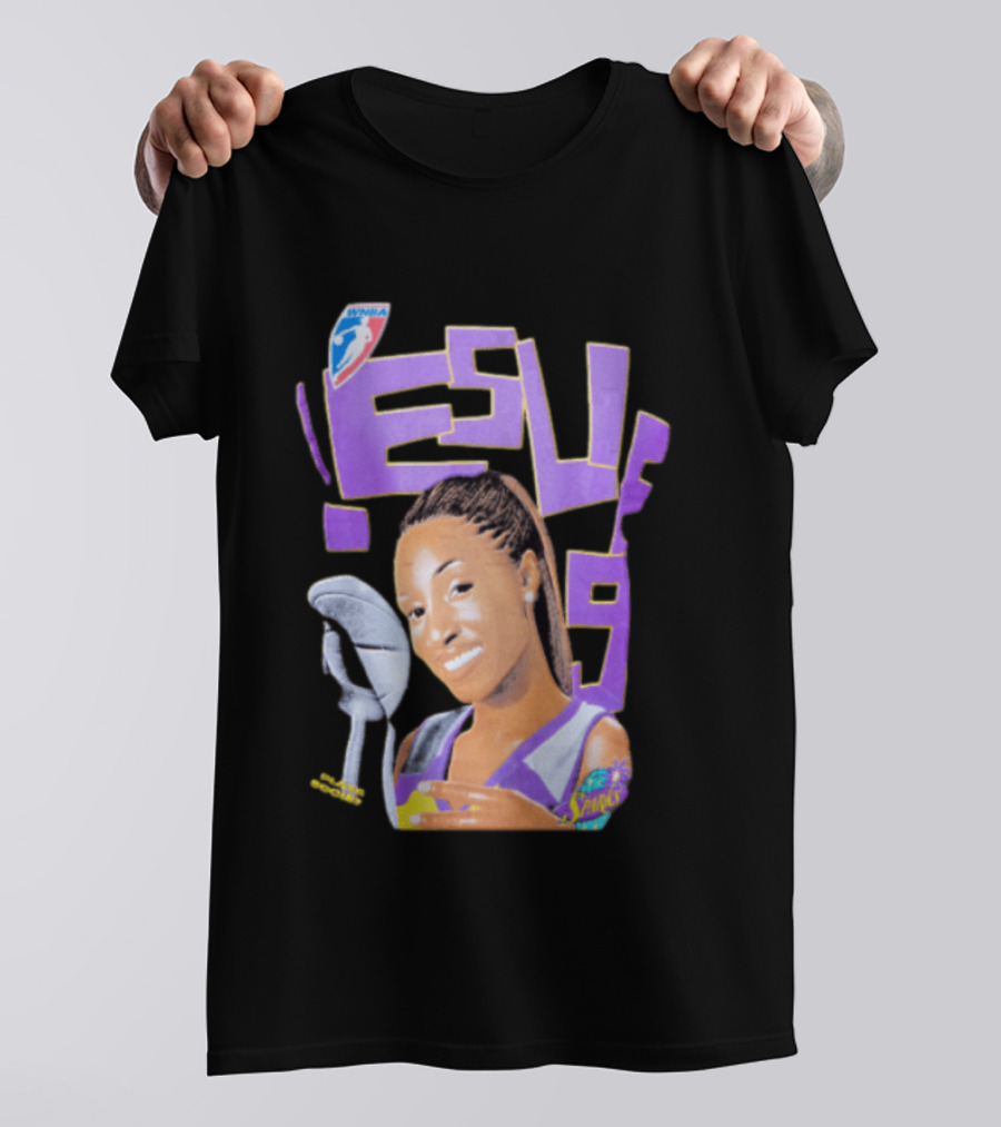 WNBA Lisa Leslie Sparks Basketball Legend Retro 9 T-Shirt
