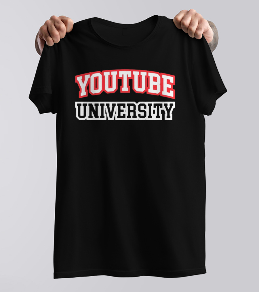 YouTube University Content Creator Learning Experience T-Shirt