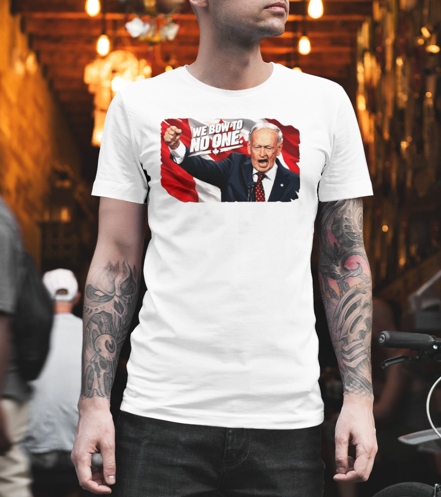 We Bow To No One Jean Chrétien Canada Essential T-Shirt