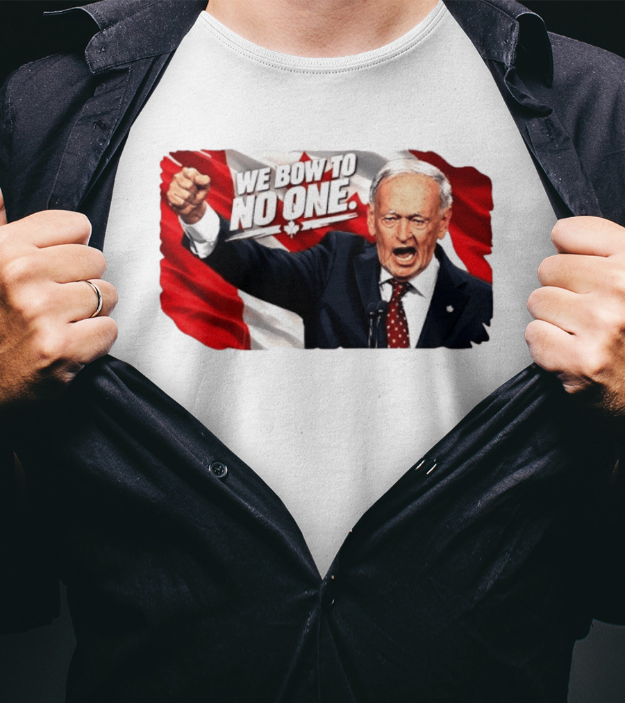 We Bow To No One Jean Chrétien Canada Essential T-Shirt