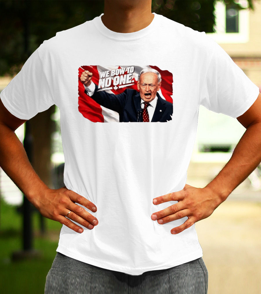 We Bow To No One Jean Chrétien Canada Essential T-Shirt