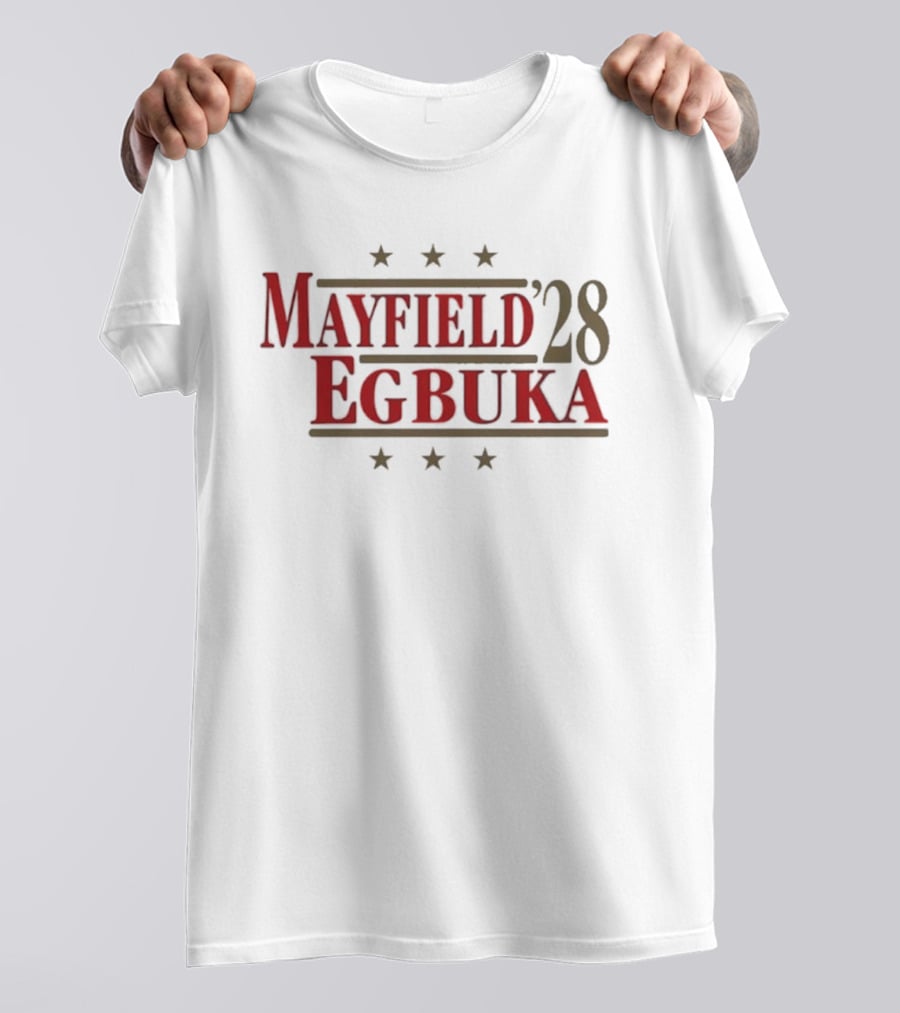 Mayfield Egbuka '28 Tampa Bay Buccaneers Football T-Shirt