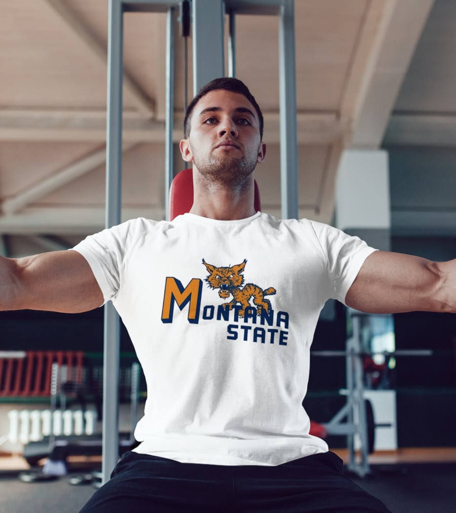 Montana State Bobcats Vintage NCAA Sports T-Shirt
