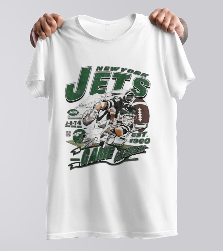 New York Jets Est 1960 Game Changers NFL Football T-Shirt