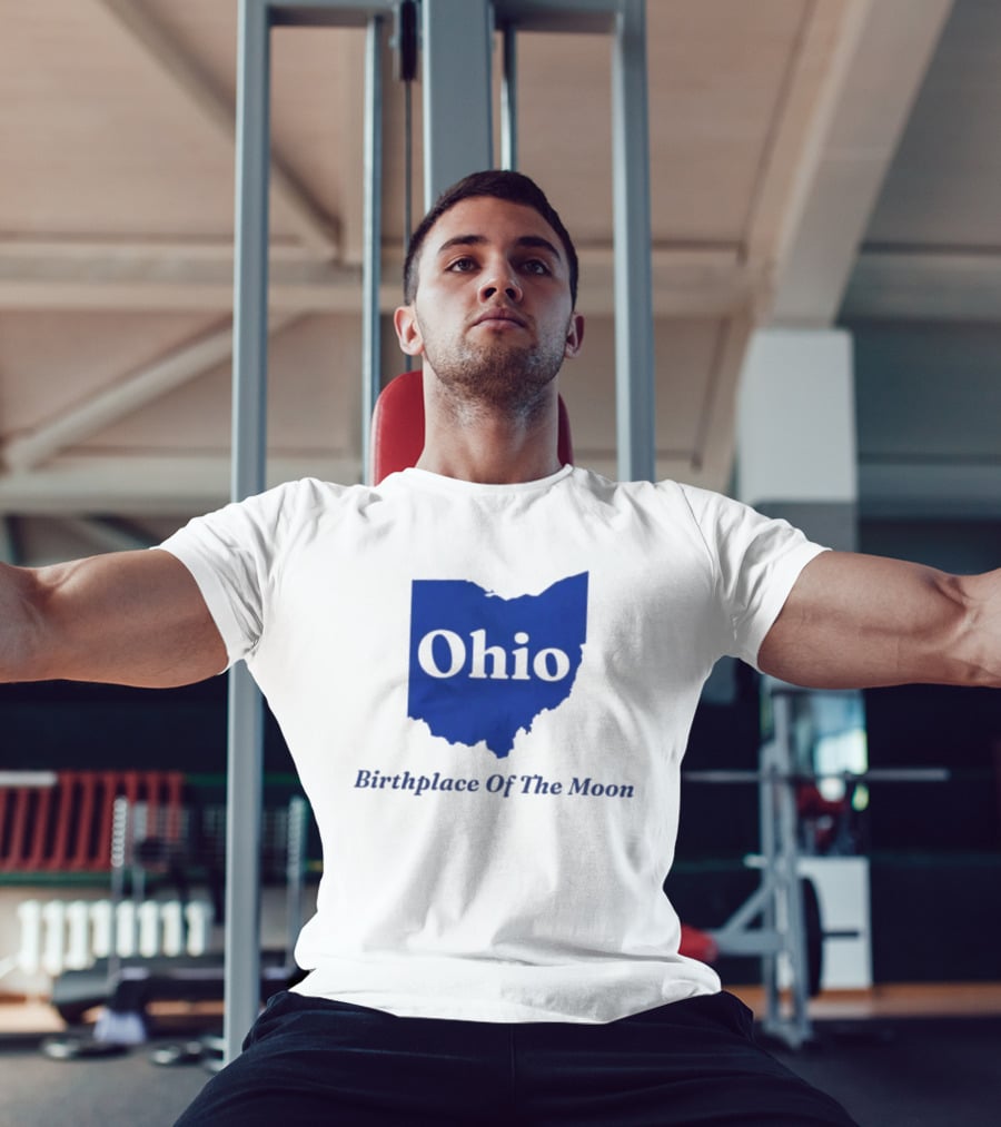 Ohio Birthplace Of The Moon Space Astronomy Exploration T-Shirt