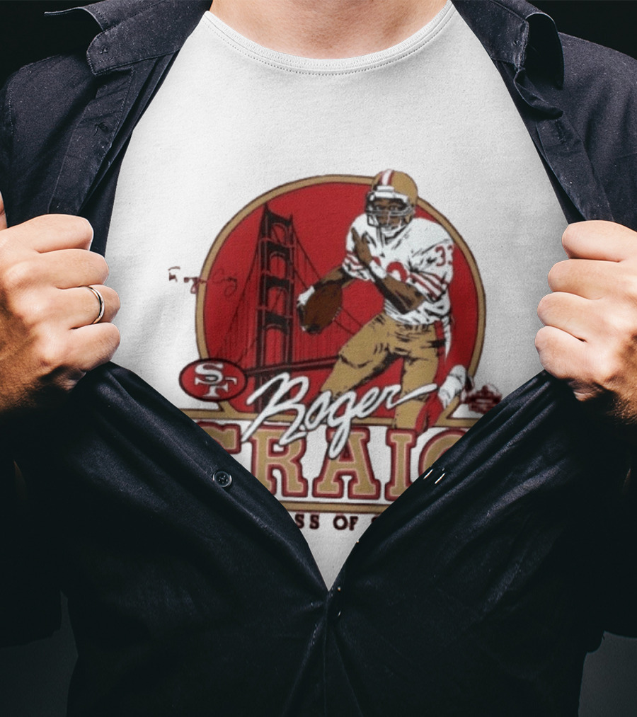 Roger Craig 49ers Hall Of Fame Class Of 2026 T-Shirt