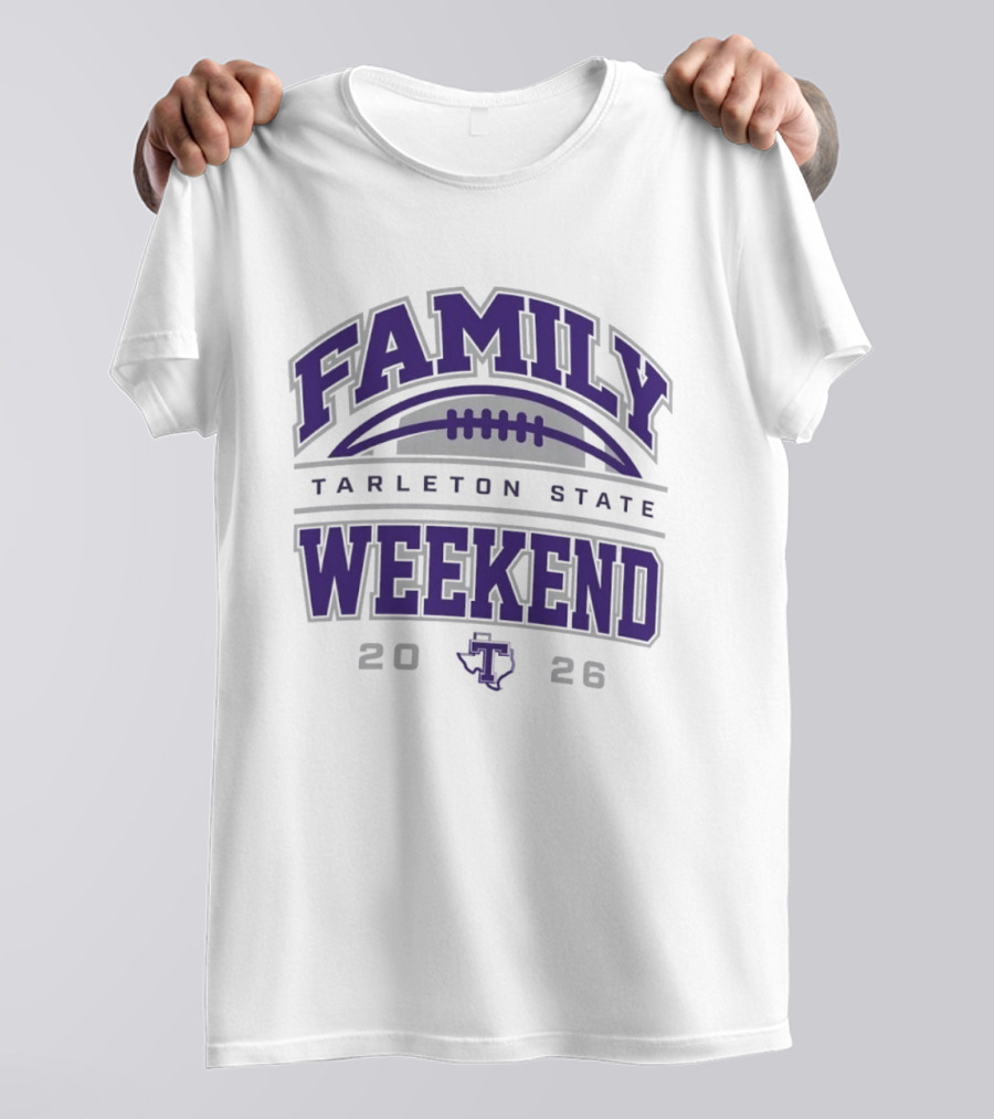 Tarleton State Family Weekend 2026 Football Event T-Shirt