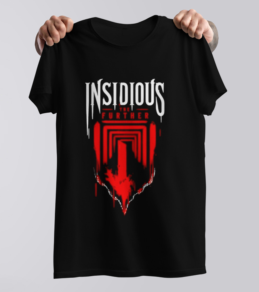 Insidious The Further Horror Movie Supernatural Red Dripping Font T-Shirt