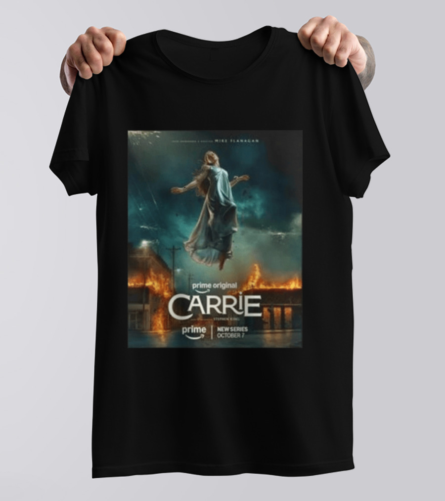 Prime Original Carrie New Series By Mike Flanagan October 7 Release T-Shirt