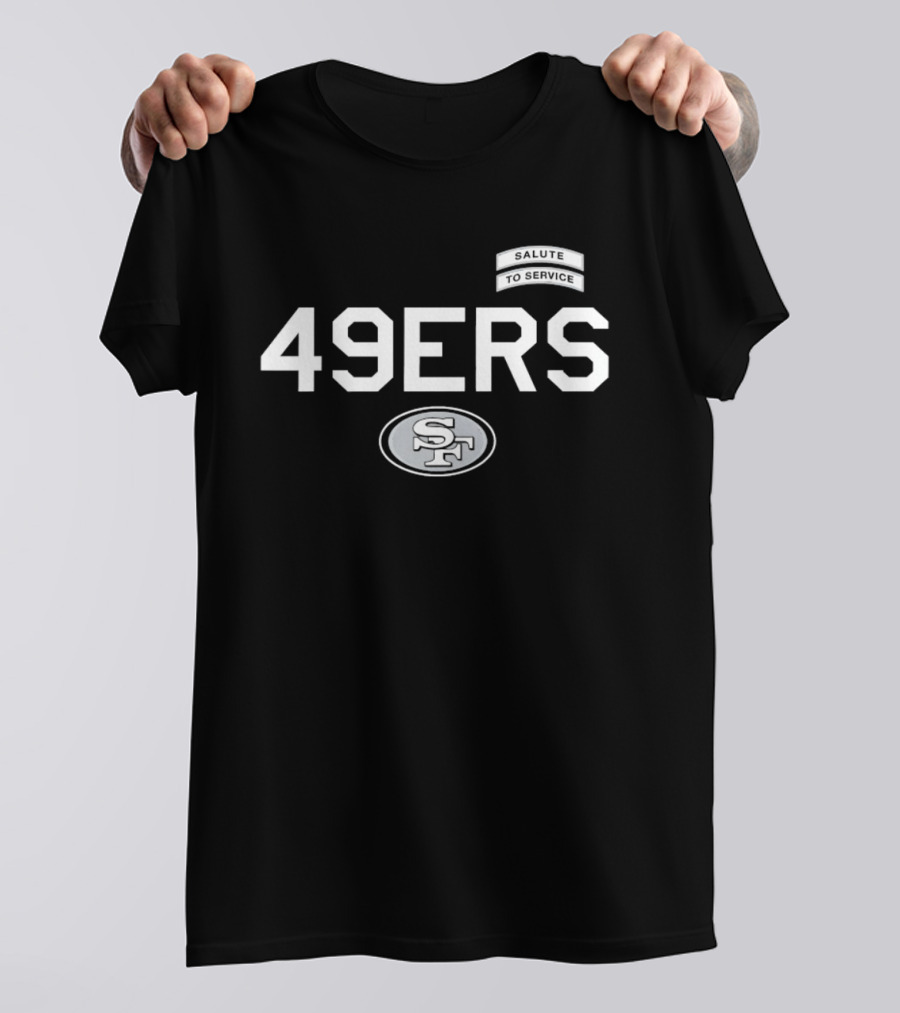 San Francisco 49ers 49ers Salute To Service T-Shirt