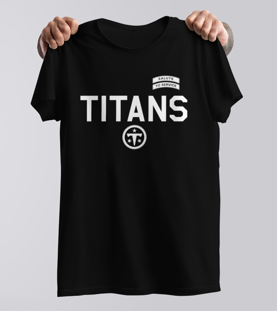 Tennessee Titans Salute To Service Titans Football T-Shirt