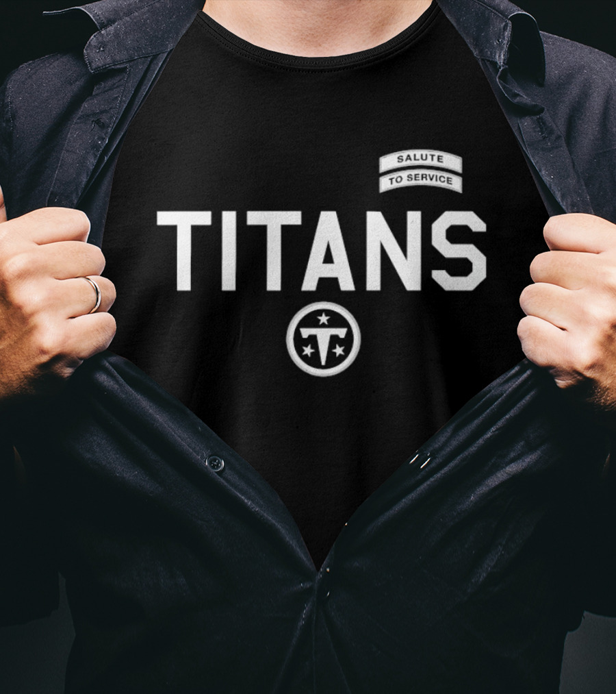 Tennessee Titans Salute To Service Titans Football T-Shirt