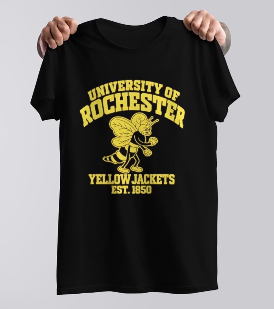 University Of Rochester Yellow Jackets Est 1850 Retro Collegiate T-Shirt