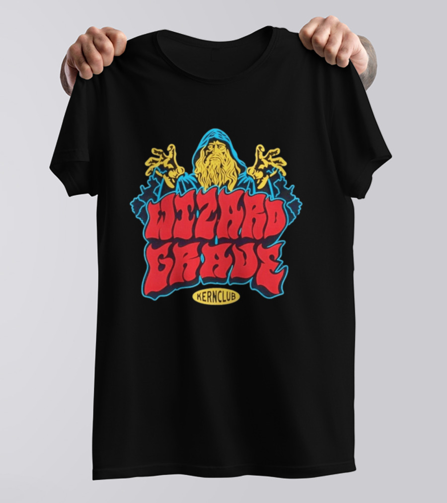 Wizard Grave Kernclub Mystical Occult Fantasy T-Shirt