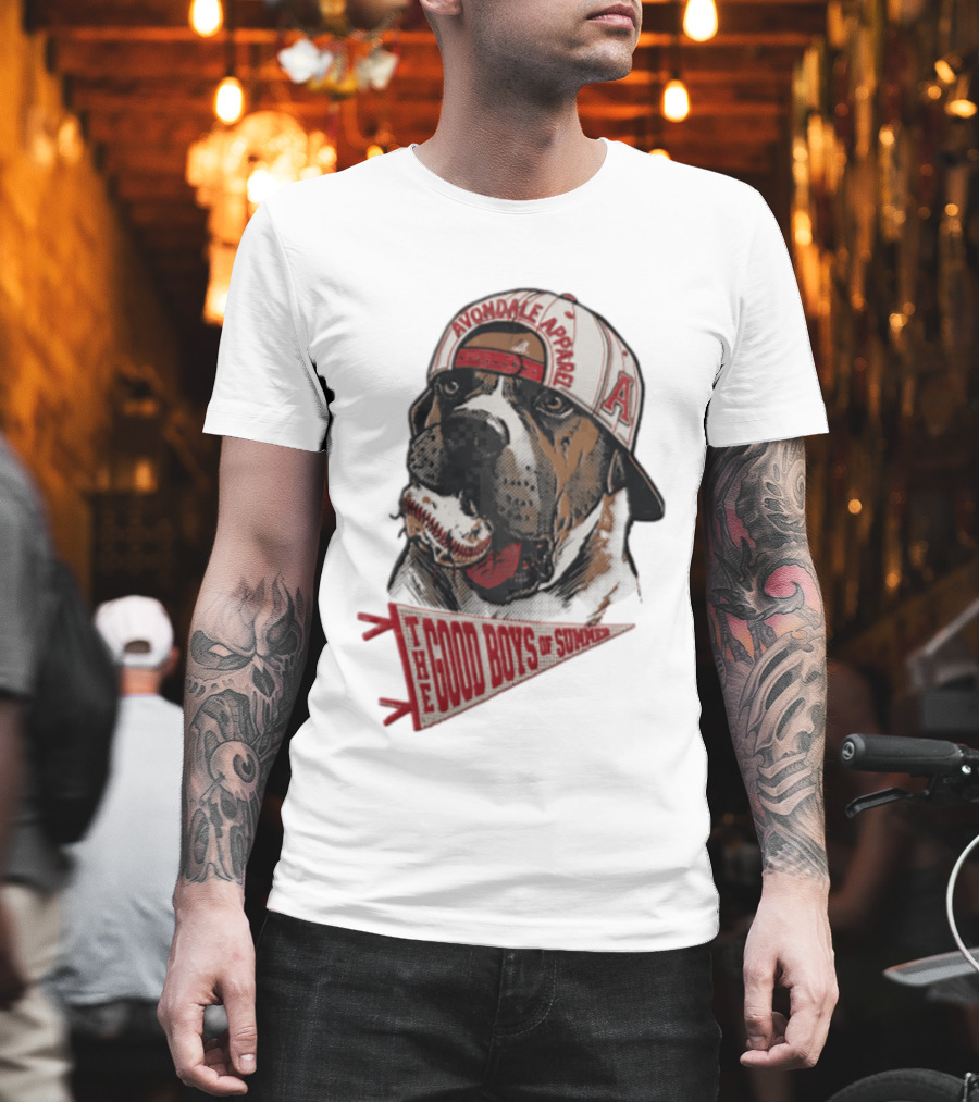 Avondale Apparel The Good Boys Of Summer Bulldog Baseball Cap T-Shirt