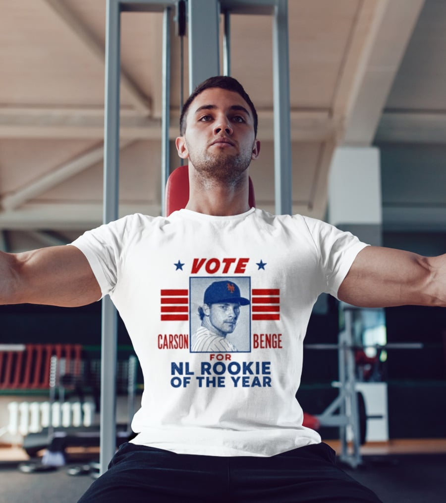 Carson Benge Mets Vote For NL Rookie Of The Year T-Shirt