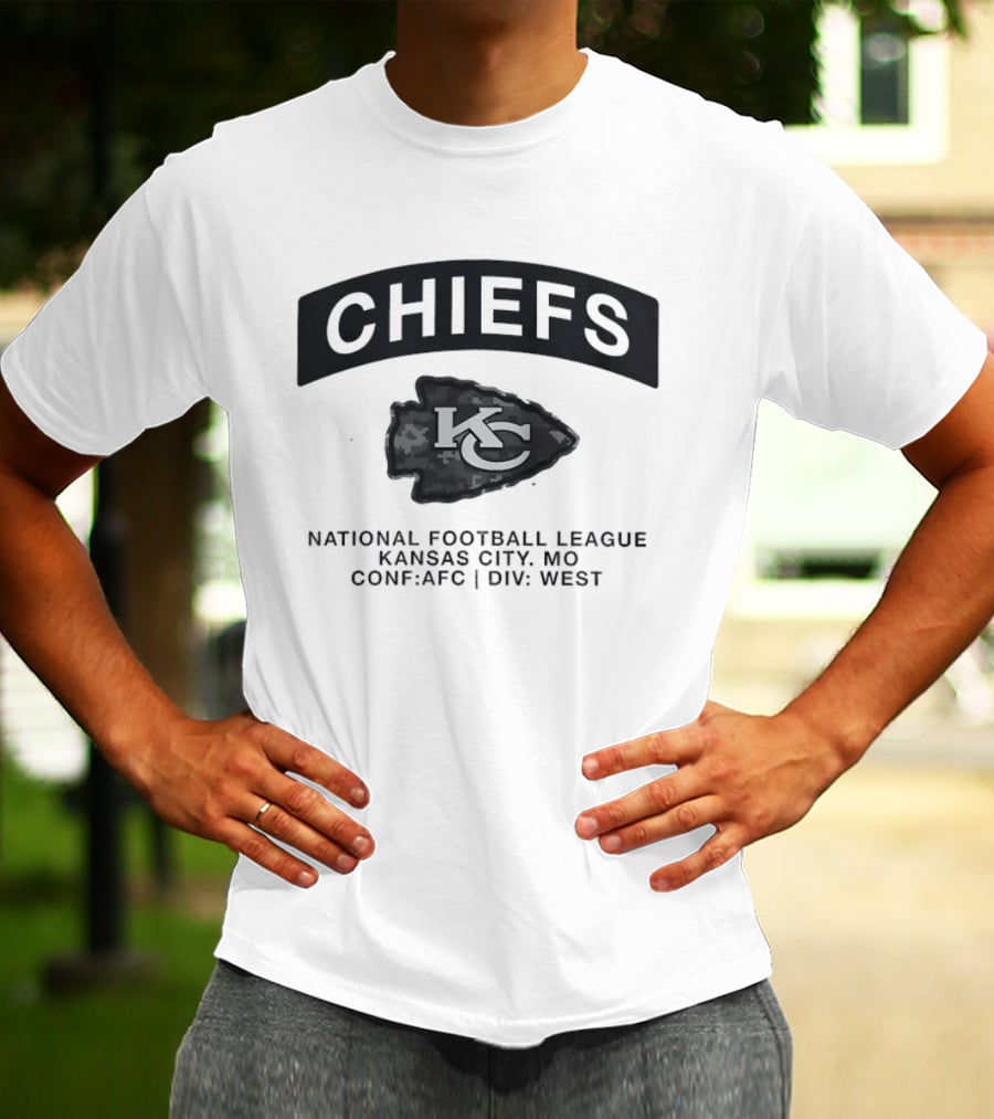 CHIEFS KC National Football League Kansas City MO AFC West T-Shirt